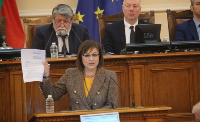 Корнелия Нинова: Искаме минималната заплата за работниците да стане 850 лв.