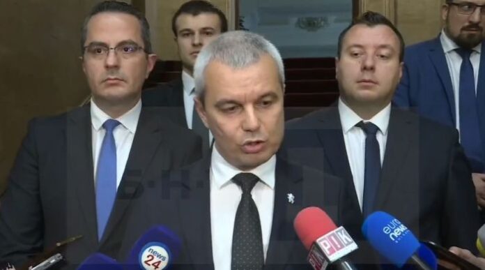 Костадинов след консултациите при Радев: Ние ще предложим кабинет на малцинството