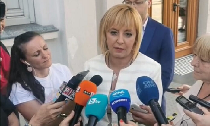 Манолова се срещна с кандидата за премиер на ИТН в парламента