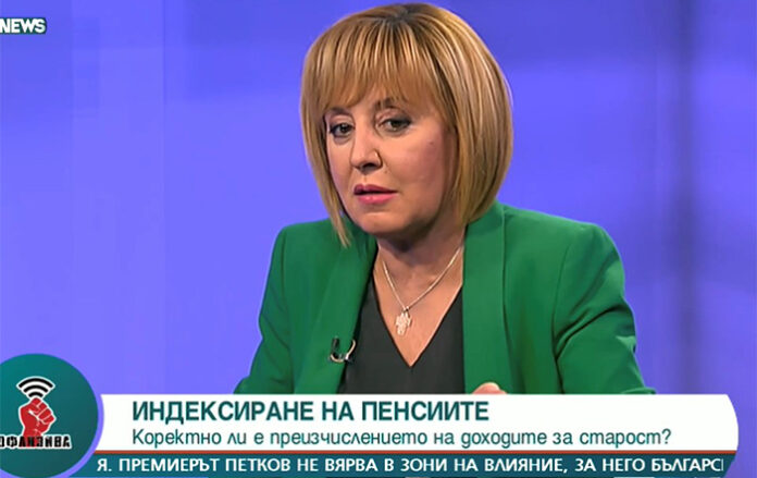 Мая Манолова: Социалното министерство пести от пенсионерите