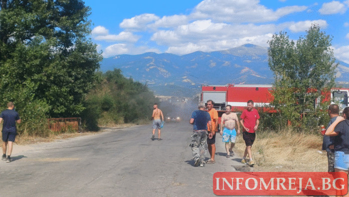 Местни за пожара край Бобошево: Умишлен е