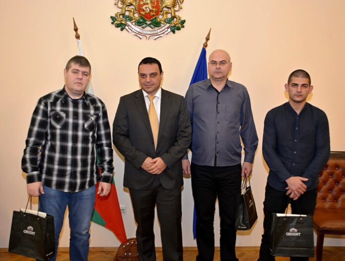 Министър Московски поздрави лично машиниста