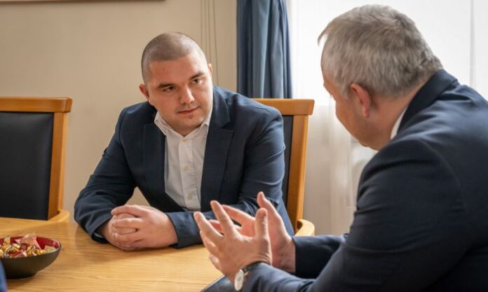 Министърът на вътрешните работи Иван Демерджиев се срещна с Християн Пендиков