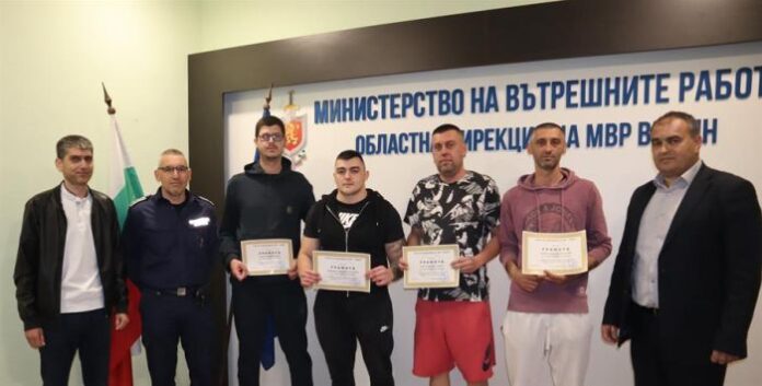 Наградиха петима млади мъже