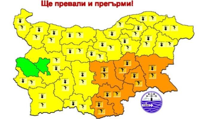 НИМХ: Опасни жеги и обилни валежи с гръмотевици