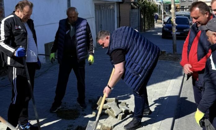 Нови дръвчета по тротоарите на две от улиците в Петрич