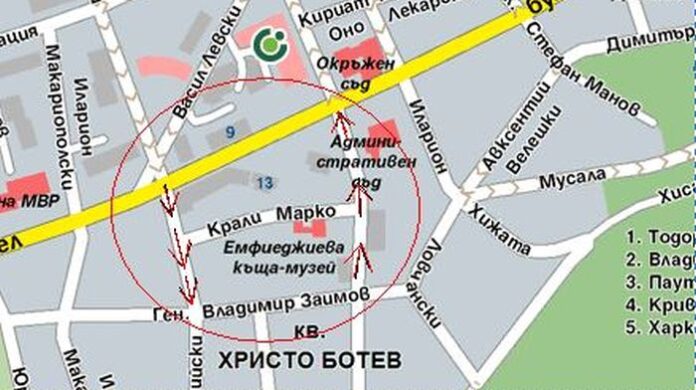 Общински съветник предлага въвеждането на еднопосочен режим на движение на 2 улици в Кюстендил