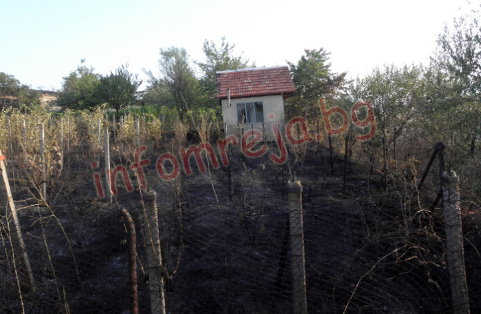 Огромен пожар евакуира село край Благоевград