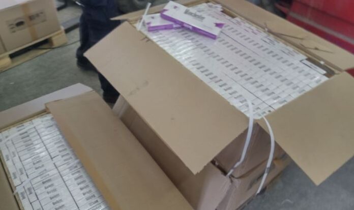 Откриха 37 500 кутии контрабандни цигари в района на Дунав мост при Видин