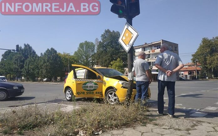 Отново ПТП на кръстовището при Рибката в Кюстендил