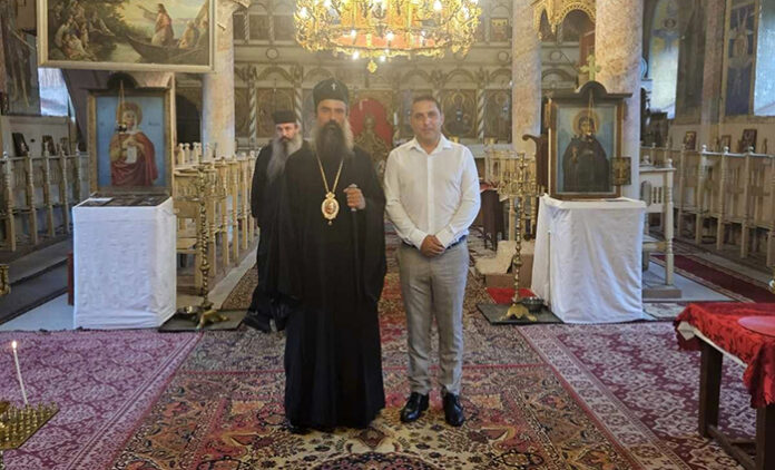 Патриарх Даниил посети църквата „Рождество Богородично“ в Кочериново