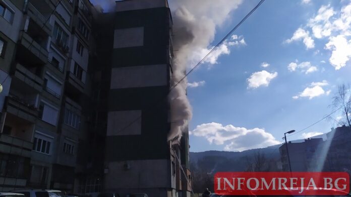 Пожар в столицата взе жертва