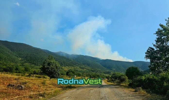 Пожарът в Гърция: На 2 км от границата с България