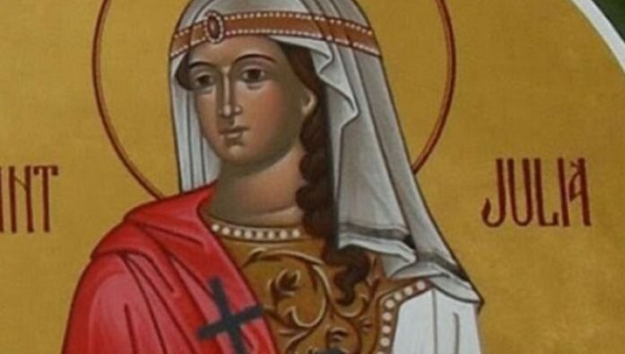 Православната църква чества паметта на Света мъченица Юлия