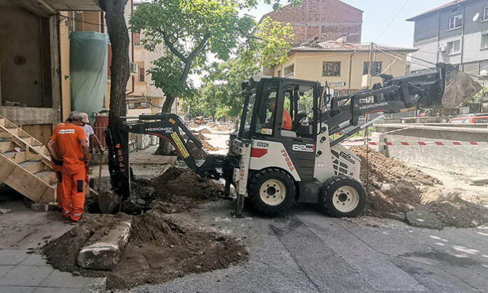 Продължава ремонтът на 8 улици в Благоевград