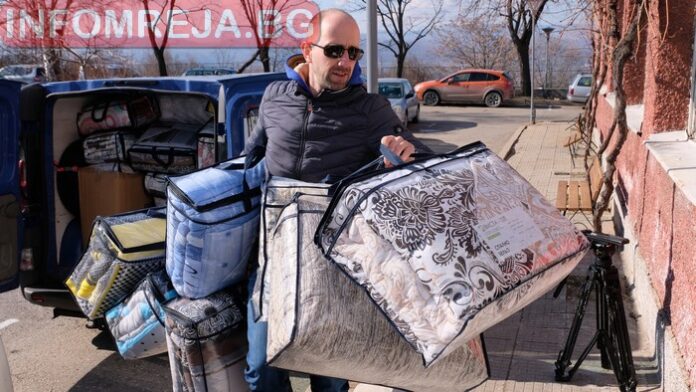 Първото голямо дарение от Благоевград за Сирия направиха от ЮЗДП