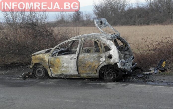 Рецидивист открадна и запали кола край София