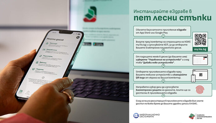 С мобилно приложение следим здравното си досие