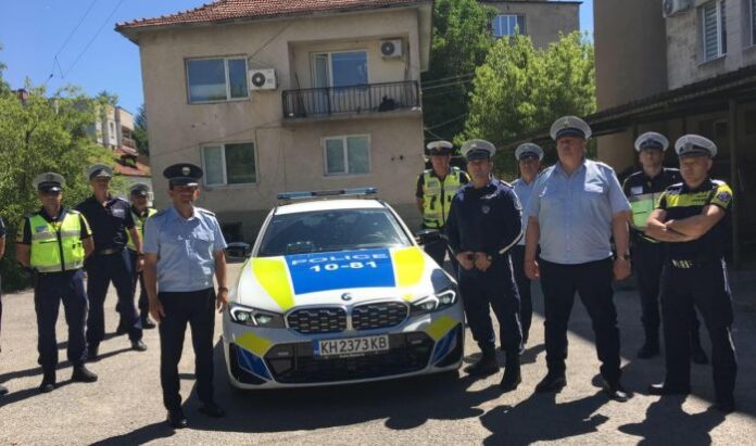 С ново БМВ борят престъпността в Кюстендилско