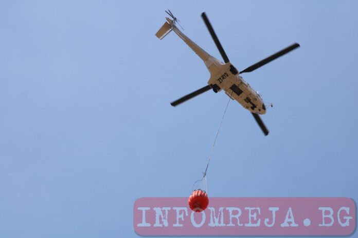 Самолет от Швеция и хеликоптери ще гасят възобновени огнища в Пирин