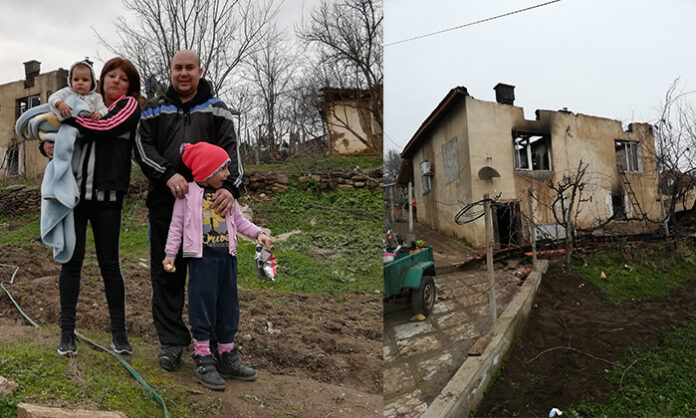 Семейство от село Кавракирово остана без дом след пожар
