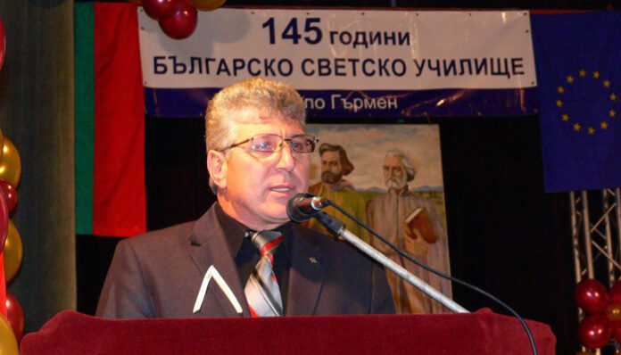 Сергей Игнатов в Гърмен за 145-годишнината на СОУ „Св.Св. Кирил и Методий“