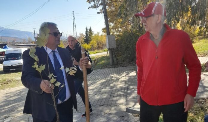 Създадоха Алея на паметта за 55-годишнината от обявяването на Бобов дол за град