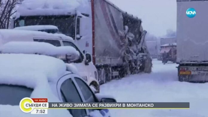 Тежка катастрофа в Монтанско - загина шофьор на камион