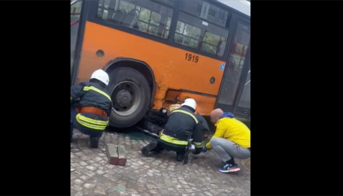 Тежка катастрофа в столичния квартал „Горна Баня“