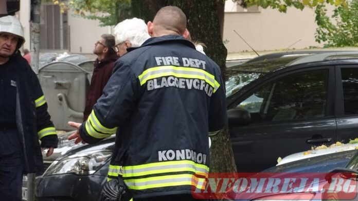 Тераса на жилище горя в Благоевград