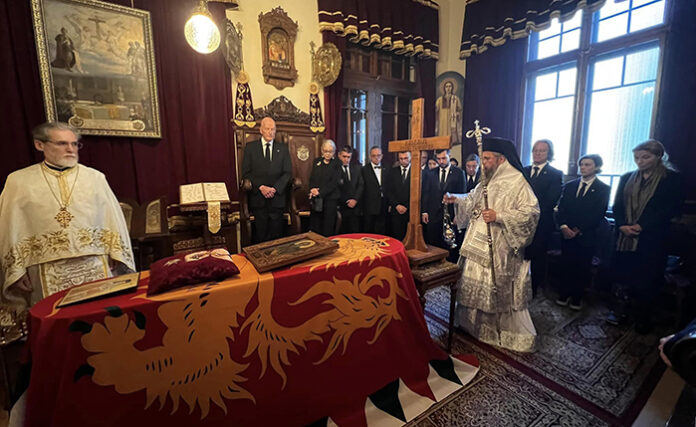 Тленните останки на княз Кардам Търновски бяха пренесени на българска земя