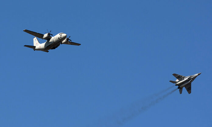 Тренировка на мисията „Air Policing“ в небето над България и Румъния