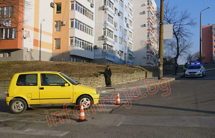 Ученичка пострада на път за школо в 