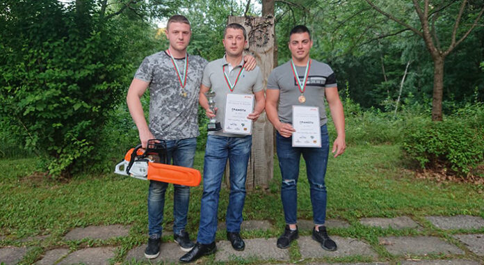 В челната тройка се нареди отборът на ЮЗДП в националното състезание за секачи