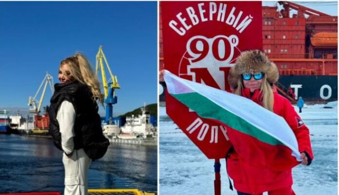 Ваня Червенкова покори Северния полюс!