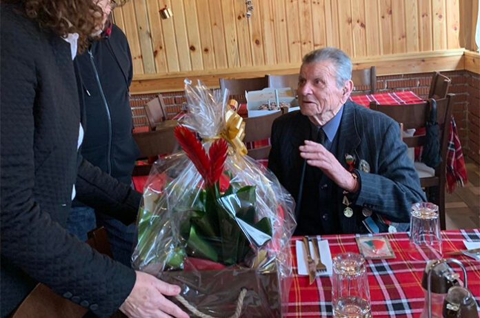 Ветеранът от Втората световна война Димитър Аврамов стана на 101 години