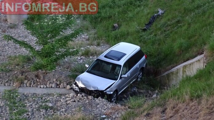 Водач катастрофира на магистрала 