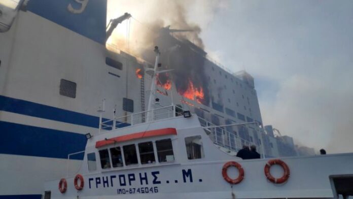 Все още седем българи остават в неизвестност след пожара на ферибота