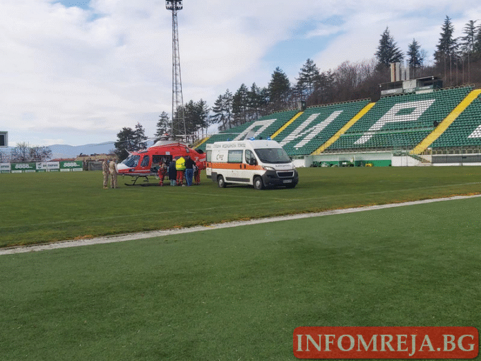 Въздушна линейка транспортира от Благоевград до София жена в кома