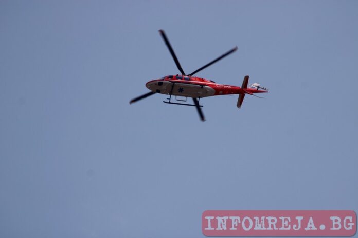 Въздушната линейка транспортира пациент от Благоевград до София