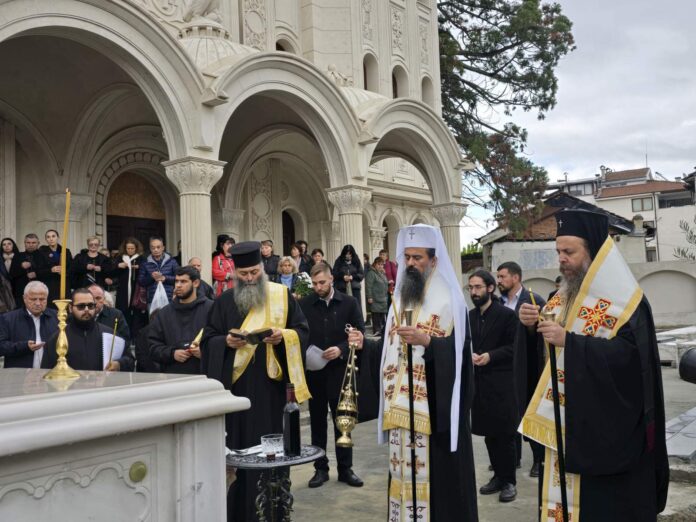 Заупокойна литургия отслужиха в Гоце Делчев в памет на митрополит Натанаил