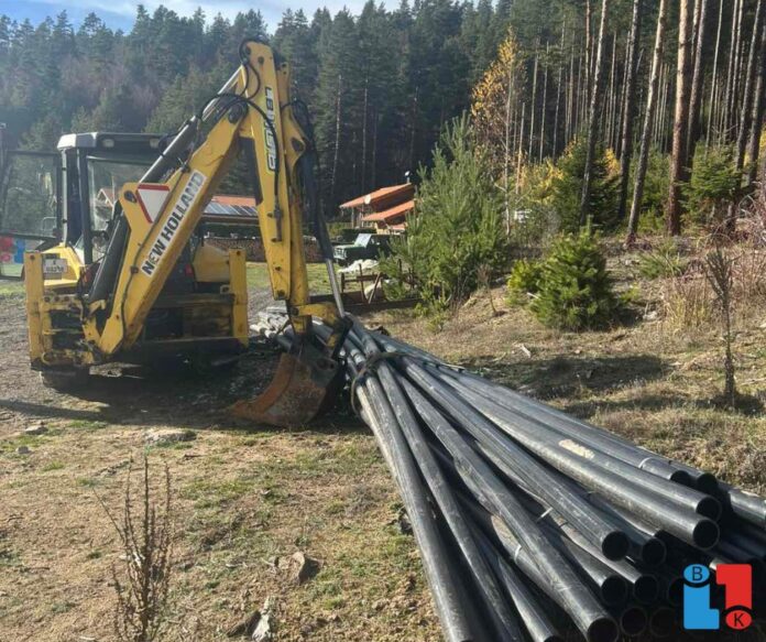 ВиК работи по тежка авария при Бачево