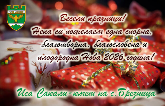 Кметът на Брезница, Иса Сакали: Спорна и благословена Нова година!