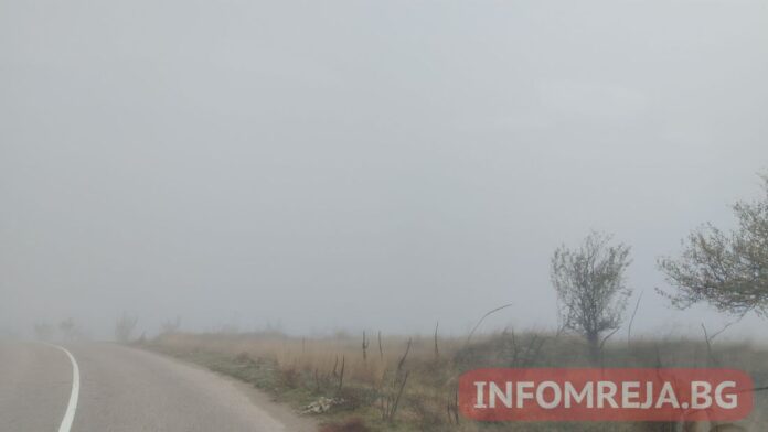 Облачно и мъгливо в по-голямата част от страната, на изток – дъжд, на югозапад – слънце
