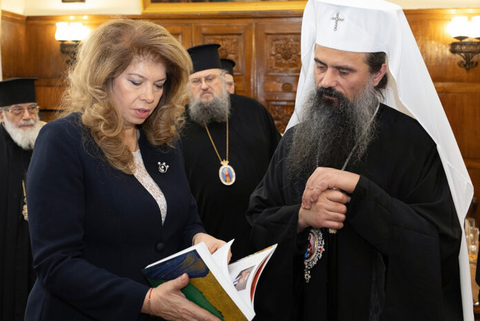 Илияна Йотова и патриарх Даниил: Вярата е стожер на нацията в днешния опасен свят