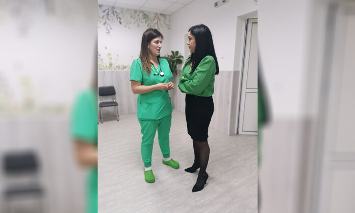 В Деня на здравето Гергана Орманлиева поздрави работещи в гоцеделчевската болница