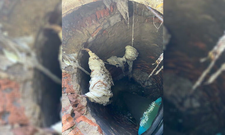 Обилните валежи предизвикаха проблеми в канализацията на Гоце Делчев