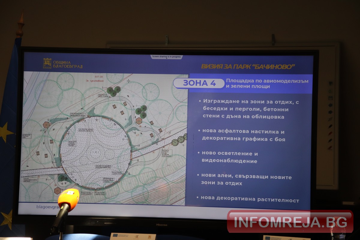 От понеделник до юли 2028 парк „Бачиново“ ще бъде строителна площадка с потенциал на крайградска перла От понеделник до юли 2028 парк "Бачиново" ще бъде строителна площадка с потенциал на крайградска перла - Инфомрежа