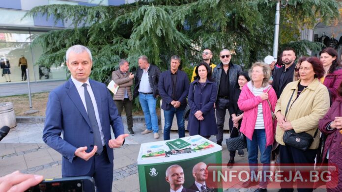 Костадин Костадинов в Благоевград: Не ни трябват послушковци, а президент, който да защитава България